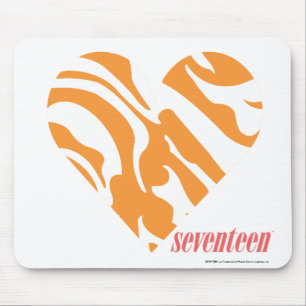 Zebra-Orange 2 Mousepad