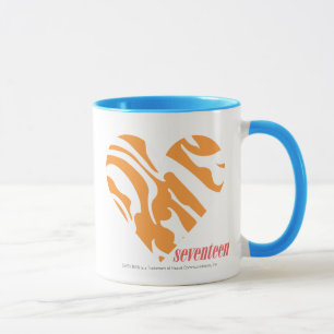 Zebra-Orange 2 Tasse