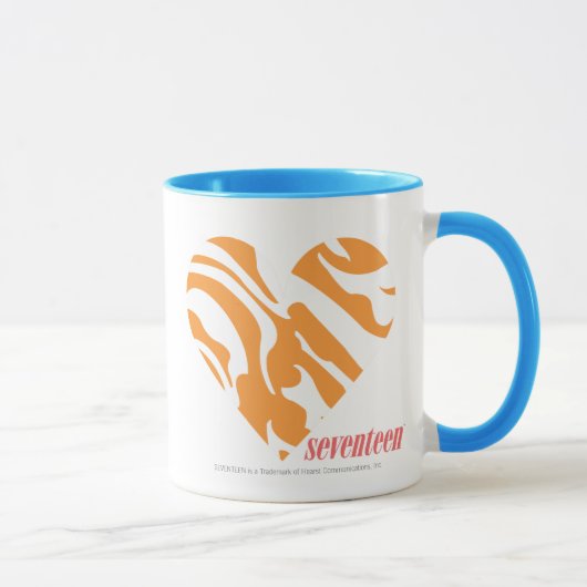 Zebra-Orange 2 Tasse (Rechts)