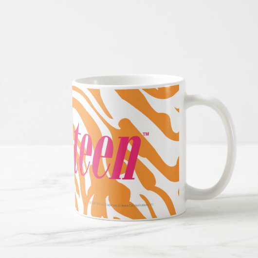Zebra-Orange Kaffeetasse (Rechts)