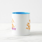 Zebra-Orange Tasse (Zentrum)