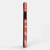 Zebra Orange und Pink Case-Mate iPhone Hülle (Hinten/Rechts)