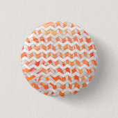 Zebra Orange und White Print Button (Vorderseite)