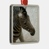 Zebra Ornament Aus Metall (Rechts)