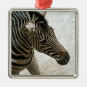 Zebra Ornament Aus Metall (Vorne)