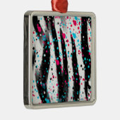Zebra Ornament Aus Metall (Rechts)