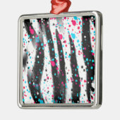 Zebra Ornament Aus Metall (Links)