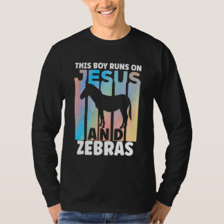 Zebra Outfit for Zebra Lovers for Boys T-Shirt