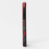 Zebra-Paillette Case-Mate iPhone Hülle (Hinten/Links)