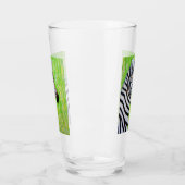Zebra Painting Glas (Links)