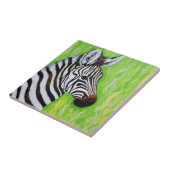 Zebra Painting Keramik Tile Fliese (Seite)