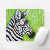 Zebra Painting Mousepad (Mit Mouse)