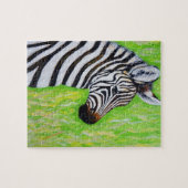 Zebra Painting Puzzle (Horizontal)