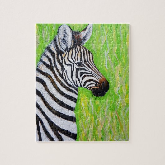 Zebra Painting Puzzle (Vertikal)