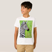 Zebra Painting T-Shirt (Vorne ganz)