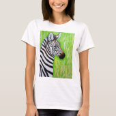 Zebra Painting T-Shirt (Vorderseite)