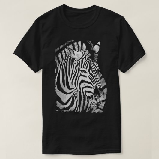 Zebra Painting T-Shirt (Design vorne)