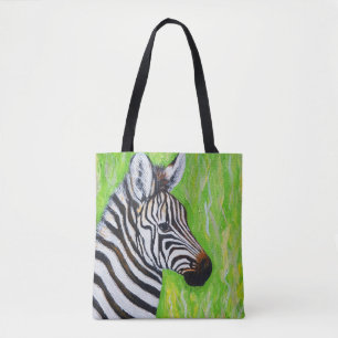 Zebra Painting Tasche