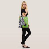 Zebra Painting Tasche (Am Model)