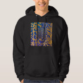 Zebra Panther Cheetah Animal Safari Print Hoodie (Vorderseite)