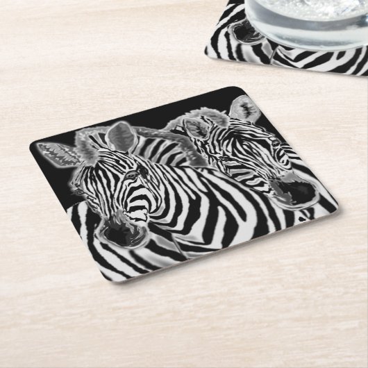 Zebra Paper Untersetzer (angewinkelt)