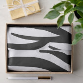 Zebra-Papier Seidenpapier (Geschenk)