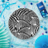 Zebra Pappteller (Party)
