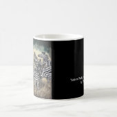 Zebra-Party Kaffeetasse (Mittel)