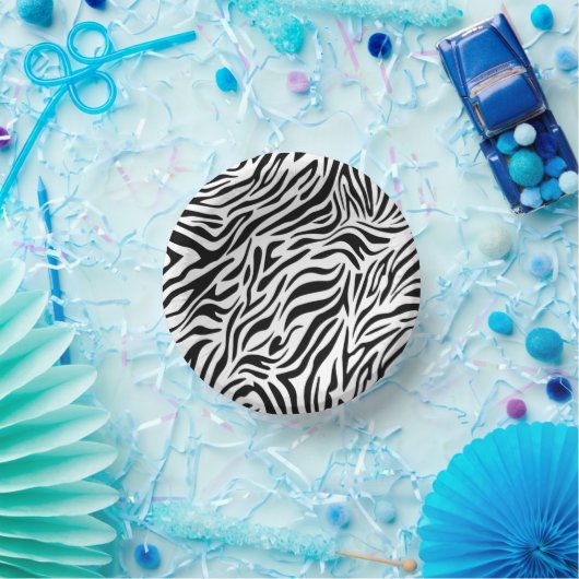 Zebra Party Paper Bowl Pappteller (Party)