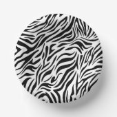 Zebra Party Paper Bowl Pappteller (Vorderseite)