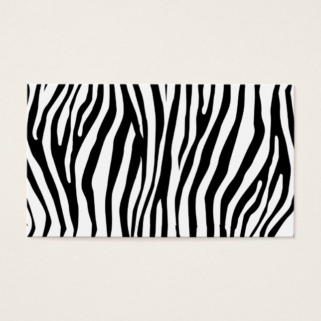 Zebra Pattern (Vorderseite)