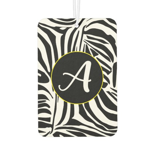 Zebra Pattern Autolufterfrischer (Rückseite)
