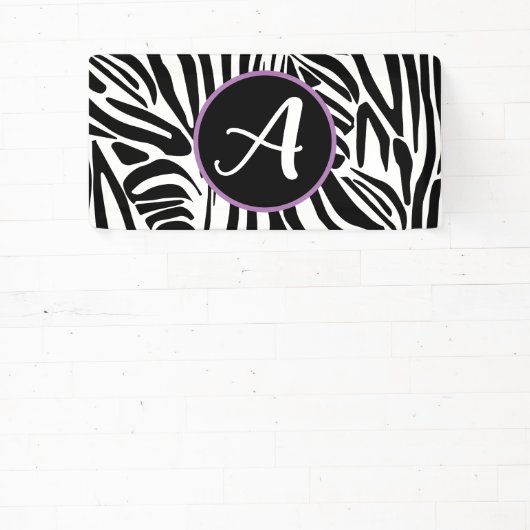 Zebra Pattern Banner (InSitu)