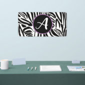 Zebra Pattern Banner (Messe)