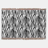 Zebra Pattern Blanket Decke (Vorderseite)