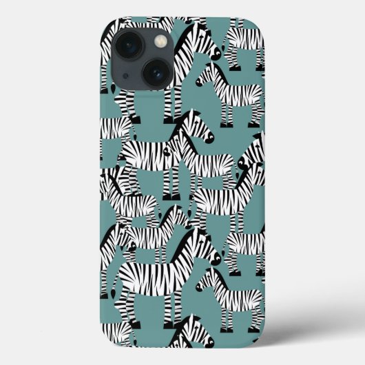 Zebra Pattern Case-Mate iPhone Hülle (Rückseite)