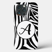 Zebra Pattern Case-Mate iPhone Hülle (Rückseite)