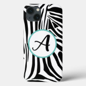 Zebra Pattern Case-Mate iPhone Hülle (Rückseite)