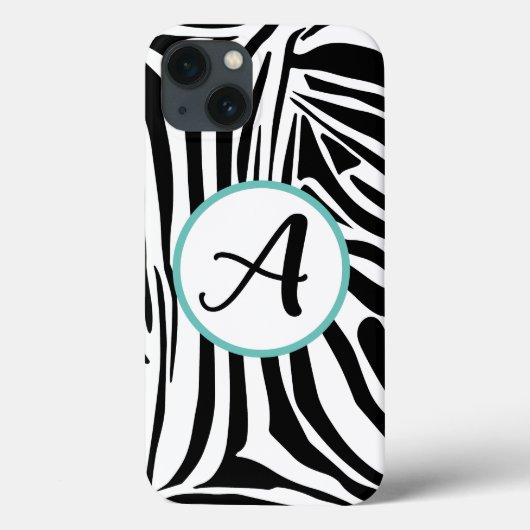 Zebra Pattern Case-Mate iPhone Hülle (Rückseite)