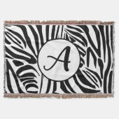 Zebra Pattern Decke (Vorderseite)