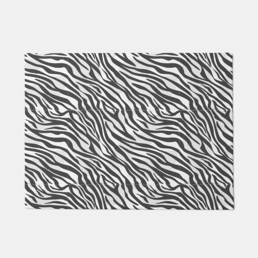 Zebra Pattern Doormat Fußmatte (Vorderseite)