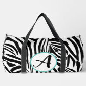 Zebra Pattern Duffle Bag (Vorderseite)