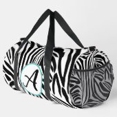 Zebra Pattern Duffle Bag (Rechte Ecke)