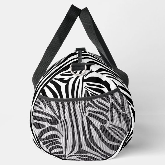 Zebra Pattern Duffle Bag (Rechts)