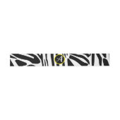 Zebra Pattern Einladungsbanderole (Flach)