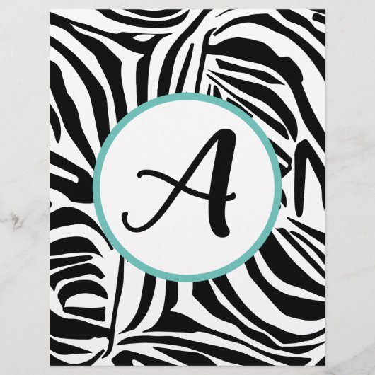 Zebra Pattern Flyer (Vorne)