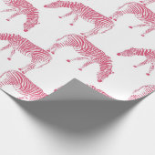 Zebra Pattern Geschenkpapier (Ecke)