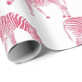 Zebra Pattern Geschenkpapier (Rolleneckpunkt)