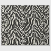 Zebra Pattern Geschenkpapier (Flach)