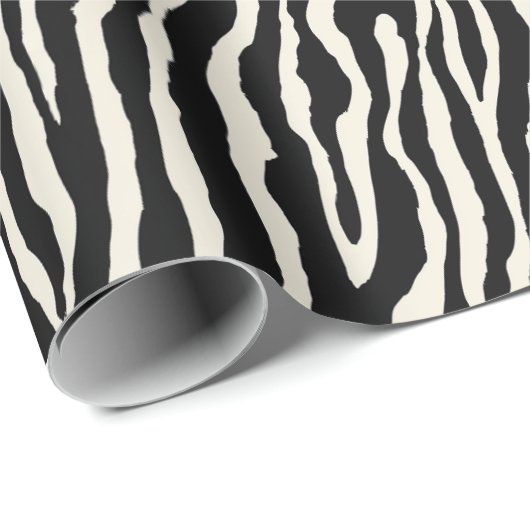 Zebra Pattern Geschenkpapier (Rolleneckpunkt)
